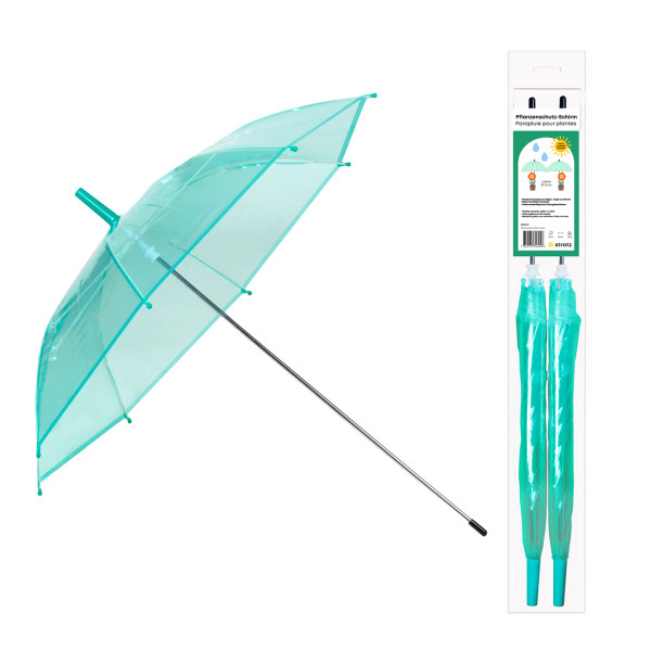 Pflanzenschutz-Schirm transparent 2 Stück